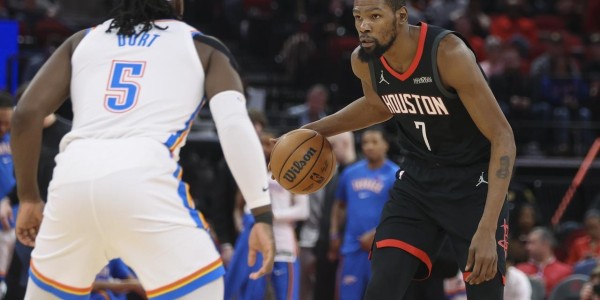 bob半岛体育app下载-末节崩盘！火箭惨败雷霆！杜兰特疯狂打铁，亚历山大20+延续纪录